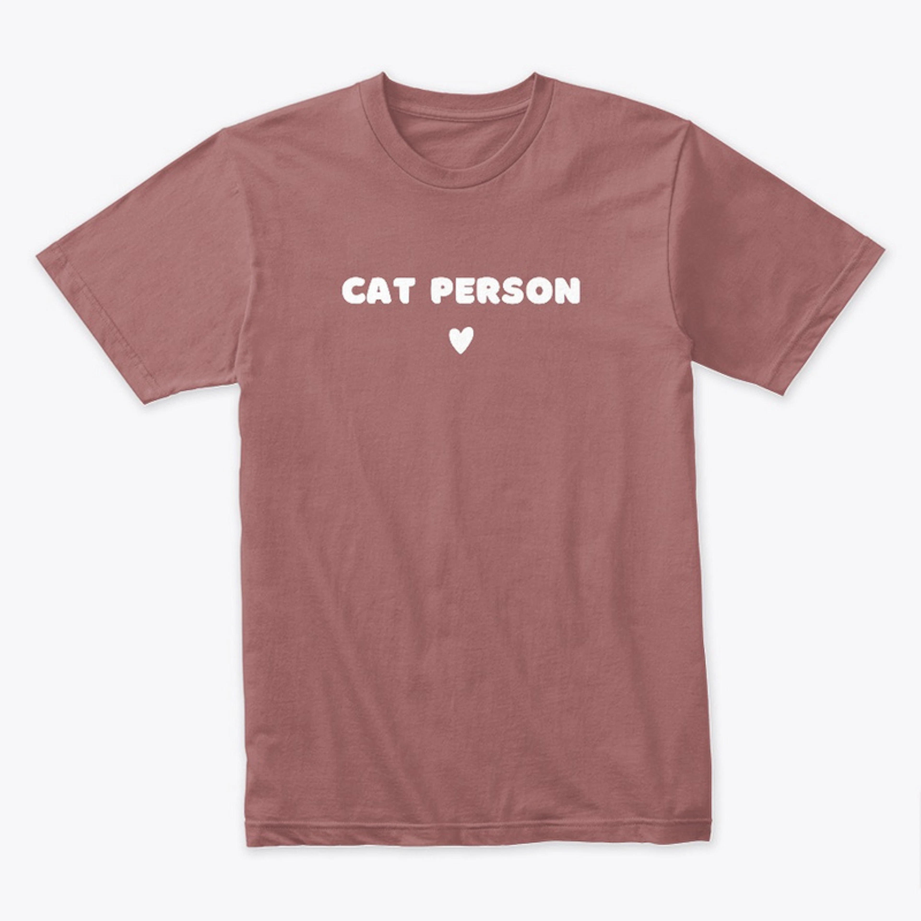 Cat Person Premium Tee